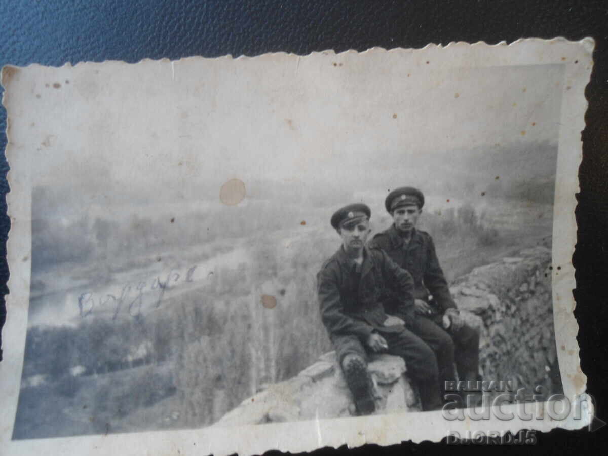 Fotografie veche, 5.III.1944, Skopje, r. Vardar