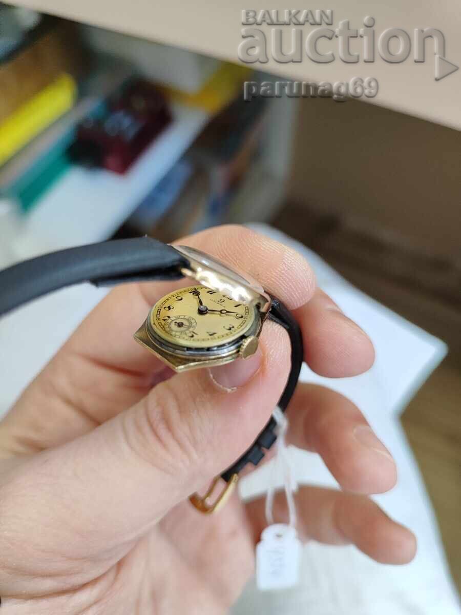 Livrarea Ceas de AUR - Omega gold trench - FUNCȚIONEAZĂ