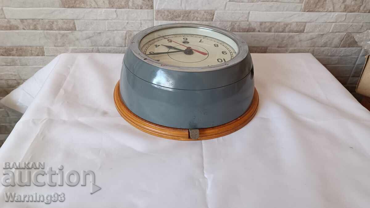 Old Russian Ship's Clock - OChZ - 1970 - 5 Old Russian Ship's Clock - OChZ - 1970 - 5