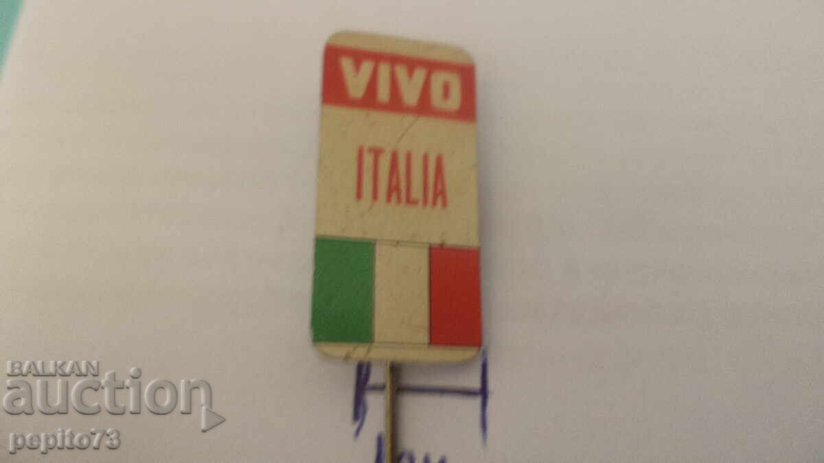Insigna publicitară, VIVO Italia, organizație comercială cu preț € 1.00 | 1.96 BGN