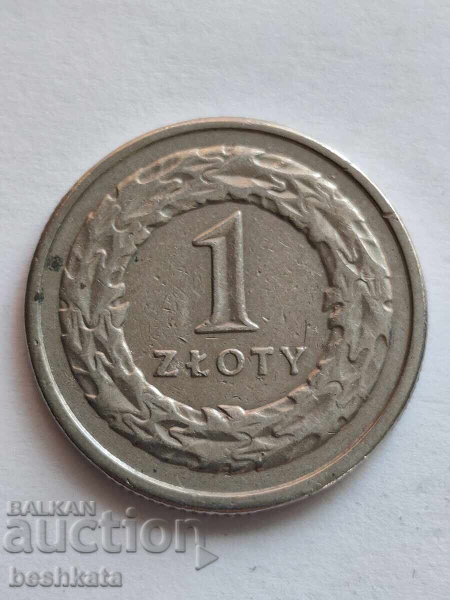 Polonia - 1 zloți (1994) cu preț € 0.31 | 0.61 BGN