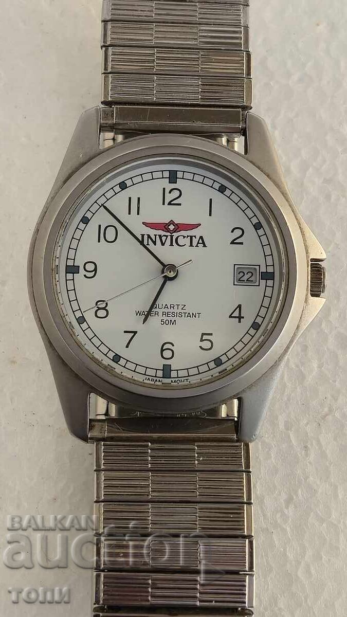 INVICTA QUARTZ JAPAN RAR NU ȘTIU DACĂ FUNCȚIONEAZĂ BZC !!!! cu preț € 3.50 | 6.85 BGN