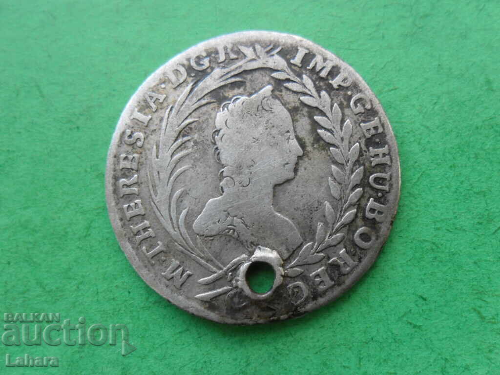 20 κρόιτσερ 1763 γρ. Αυστρία με τιμή € 19.00 | 37.16 BGN