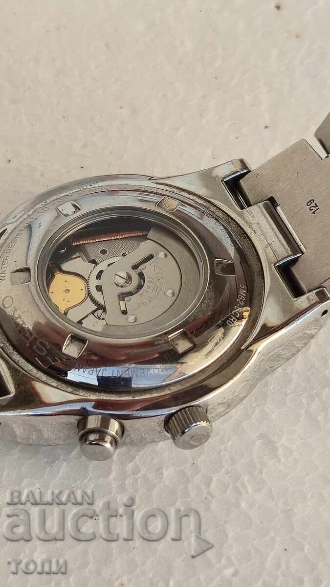 SEIKO KINETIC AUTOMATIC JAPAN ΣΠΑΝΙΟ ΧΡΕΙΑΖΕΤΑΙ ΝΕΑ ΜΠΑΤΑΡΙΑ BZTS ! - 5