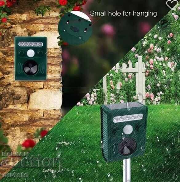 Dispozitiv solar de grădină cu frecvență înaltă împotriva rozătoarelor - 5