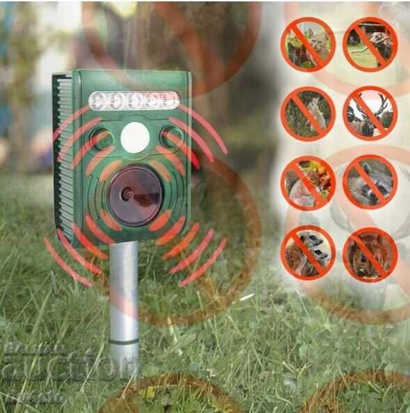 Dispozitiv solar de grădină cu frecvență înaltă împotriva rozătoarelor - 7