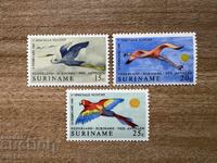 Surinam - Păsări - 25 de ani de la aviație...(1971) MNH