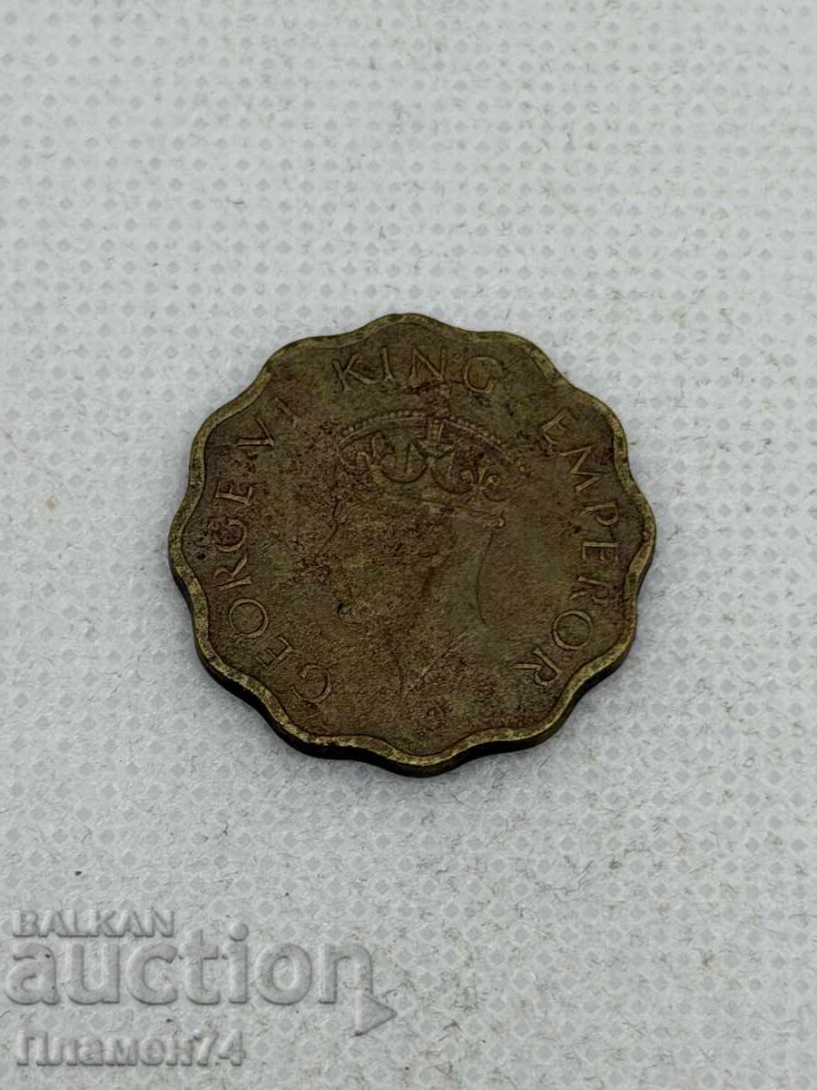 1 anna 1943 India - Britanică cu preț € 2.00 | 3.91 BGN