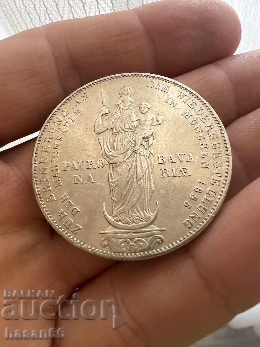 Auction 2 guilders 1855 Auction 2 guilders 1855