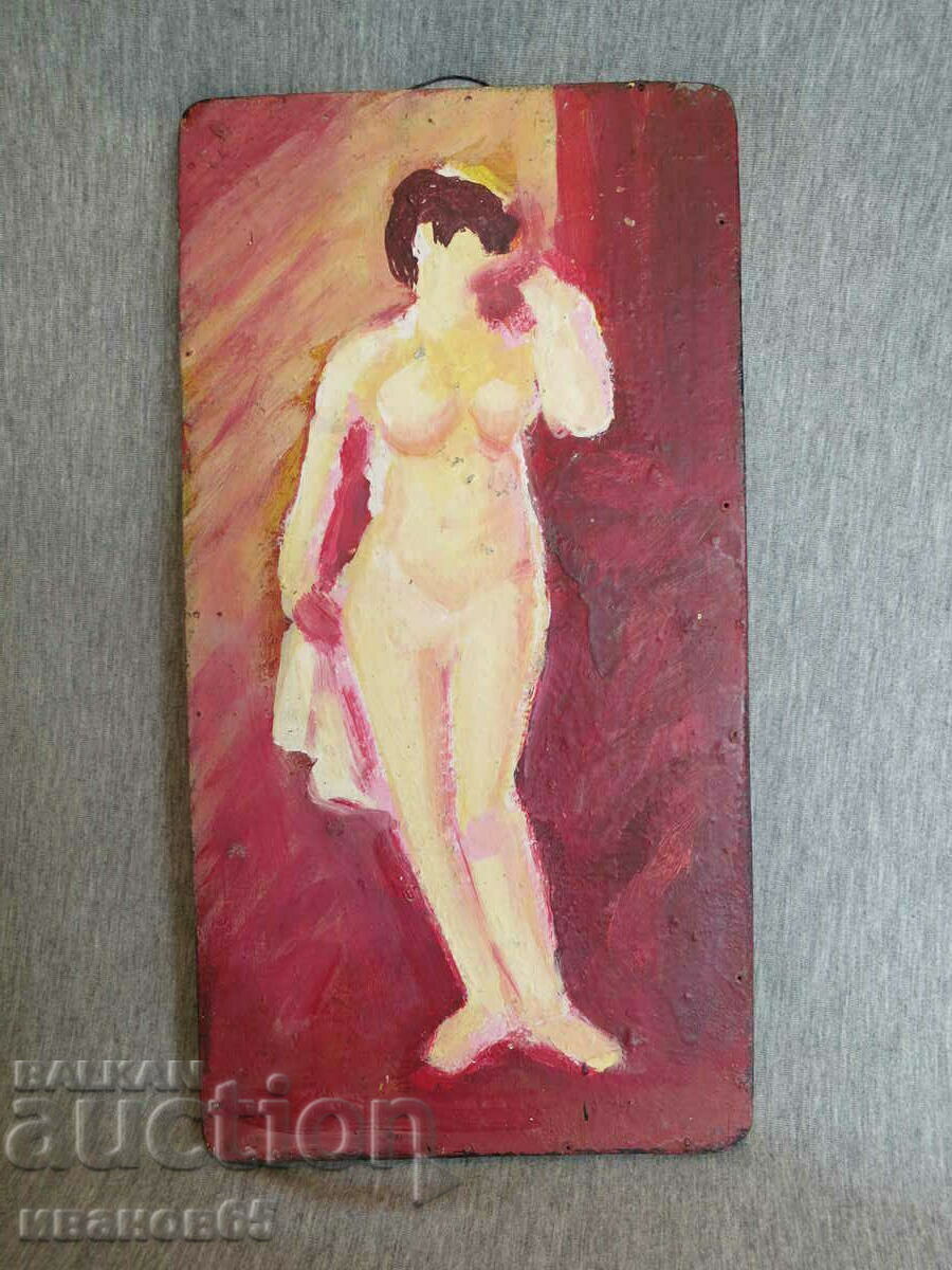 Έργο ζωγραφικής με λάδι από τον Μπόρις Κράεφ