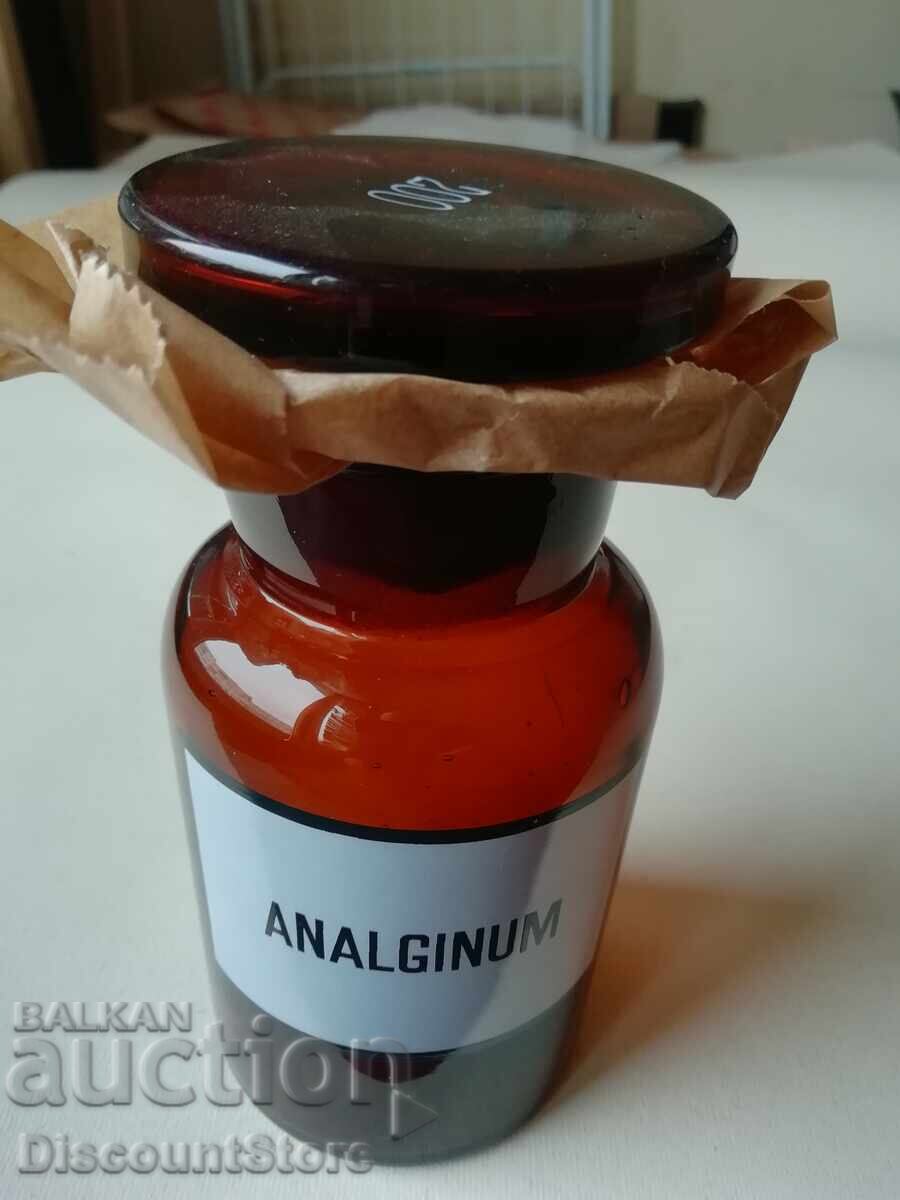 Sticlă de sticlă Analgin cu preț € 2.00 | 3.91 BGN Sticlă de sticlă Analgin cu preț € 2.00 | 3.91 BGN
