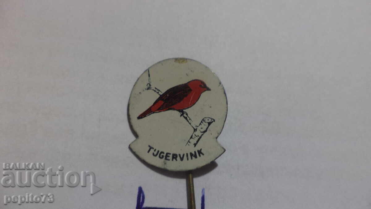 Διαφημιστικό σήμα, Tugervink, τίγρης τσίκα με τιμή € 1.00 | 1.96 BGN