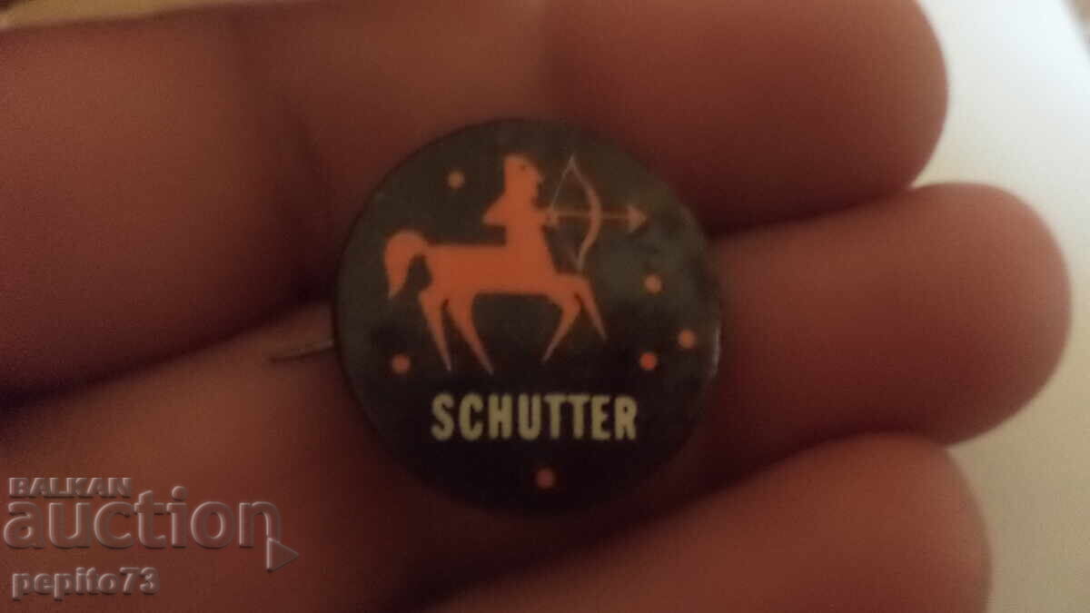 Διαφημιστικό σήμα, Schutter, σκοπευτής με τιμή € 1.00 | 1.96 BGN