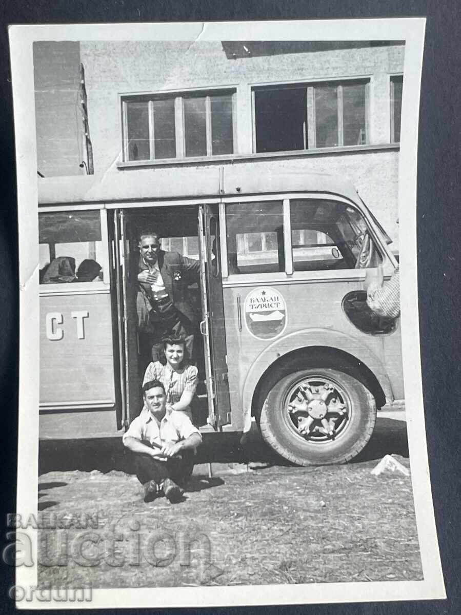 5613 Bulgaria tourist bus BalkanTourist 50s