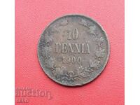 Русия/за Финландия/ 10 пени 1900-рядка