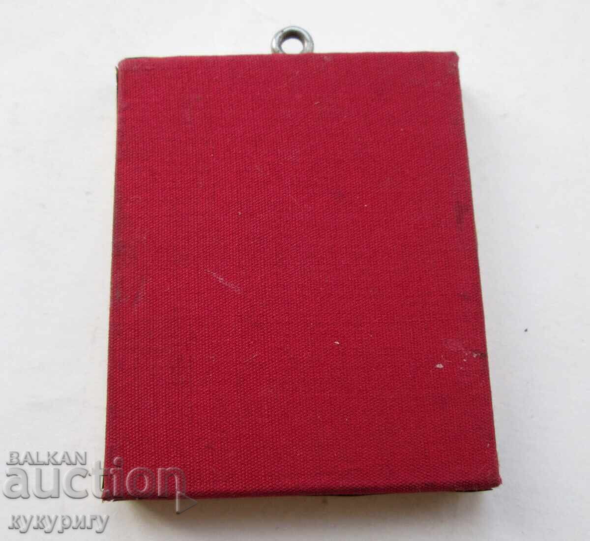 Old royal small icon with mounting of Saint John of Rila - 5