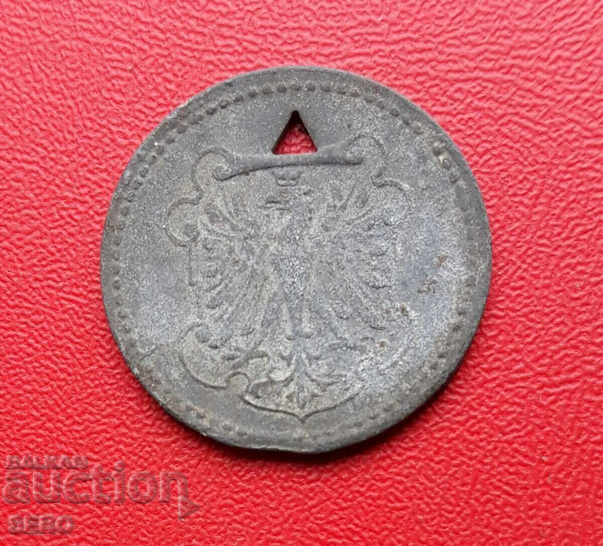 Germany-Hesse-Frankfurt on the Main-10 Pfennig 1917 with price € 1.50 | 2.93 BGN