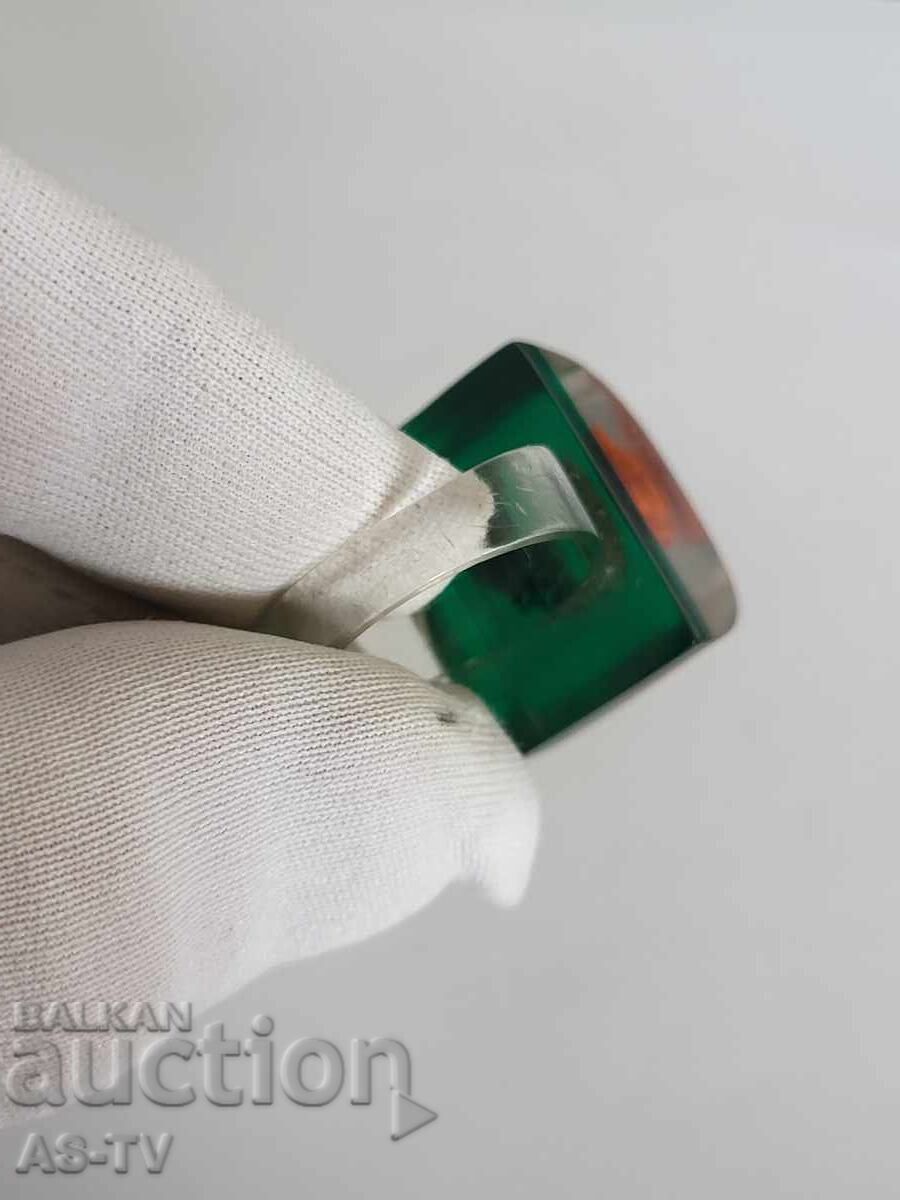 Licitație Inel vechi cu trandafir