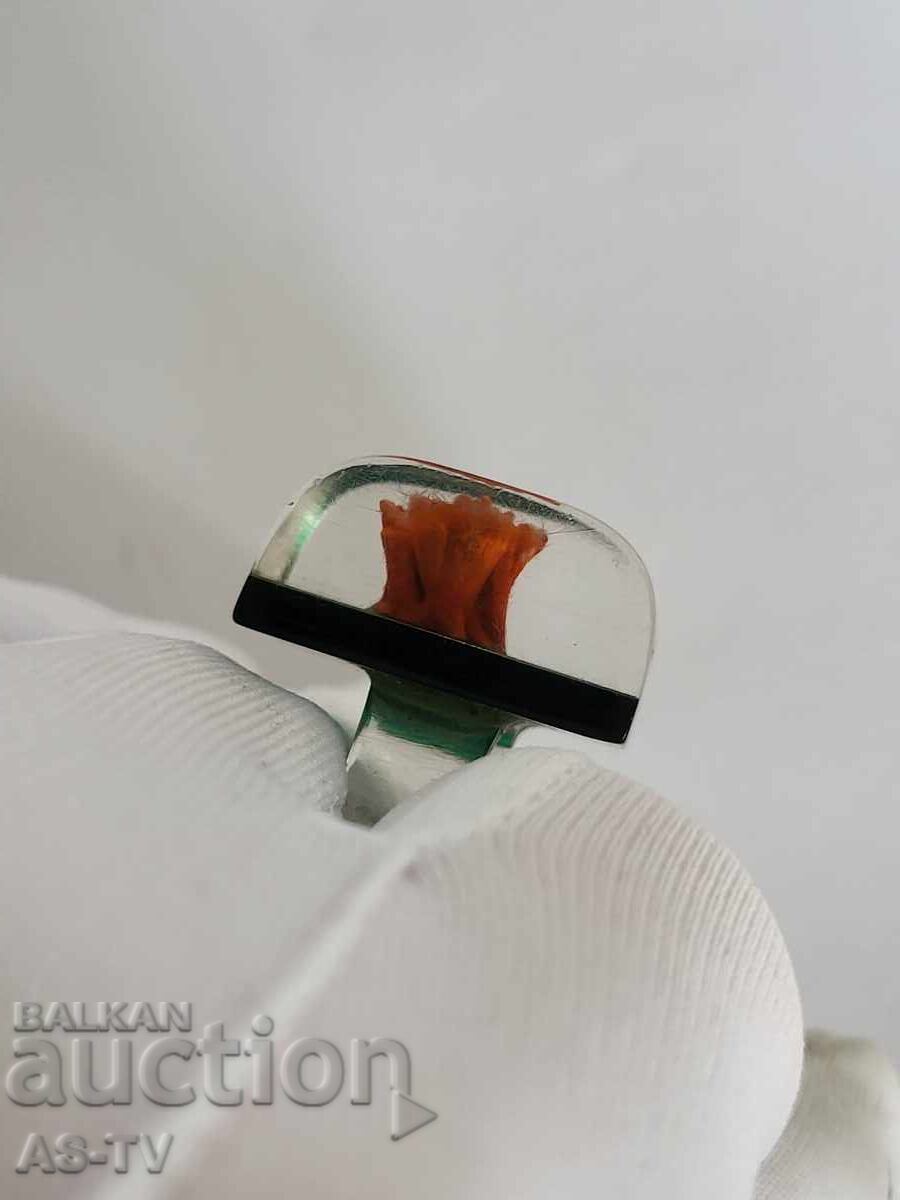 Inel vechi cu trandafir - 6