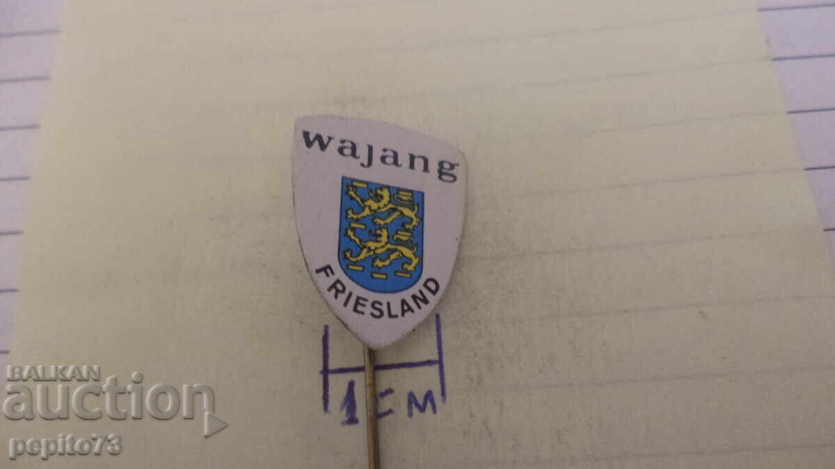 Licitație Semn publicitar, Wajang Friesland