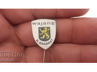 Advertising badge, Wajang N.Braband