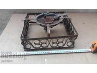 ABAJUR SOCIAL VECHI, LUCRARE MANUALĂ, METALIC