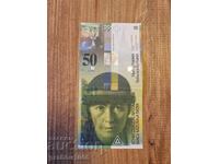 Swiss 50 Franc Banknote, Rare