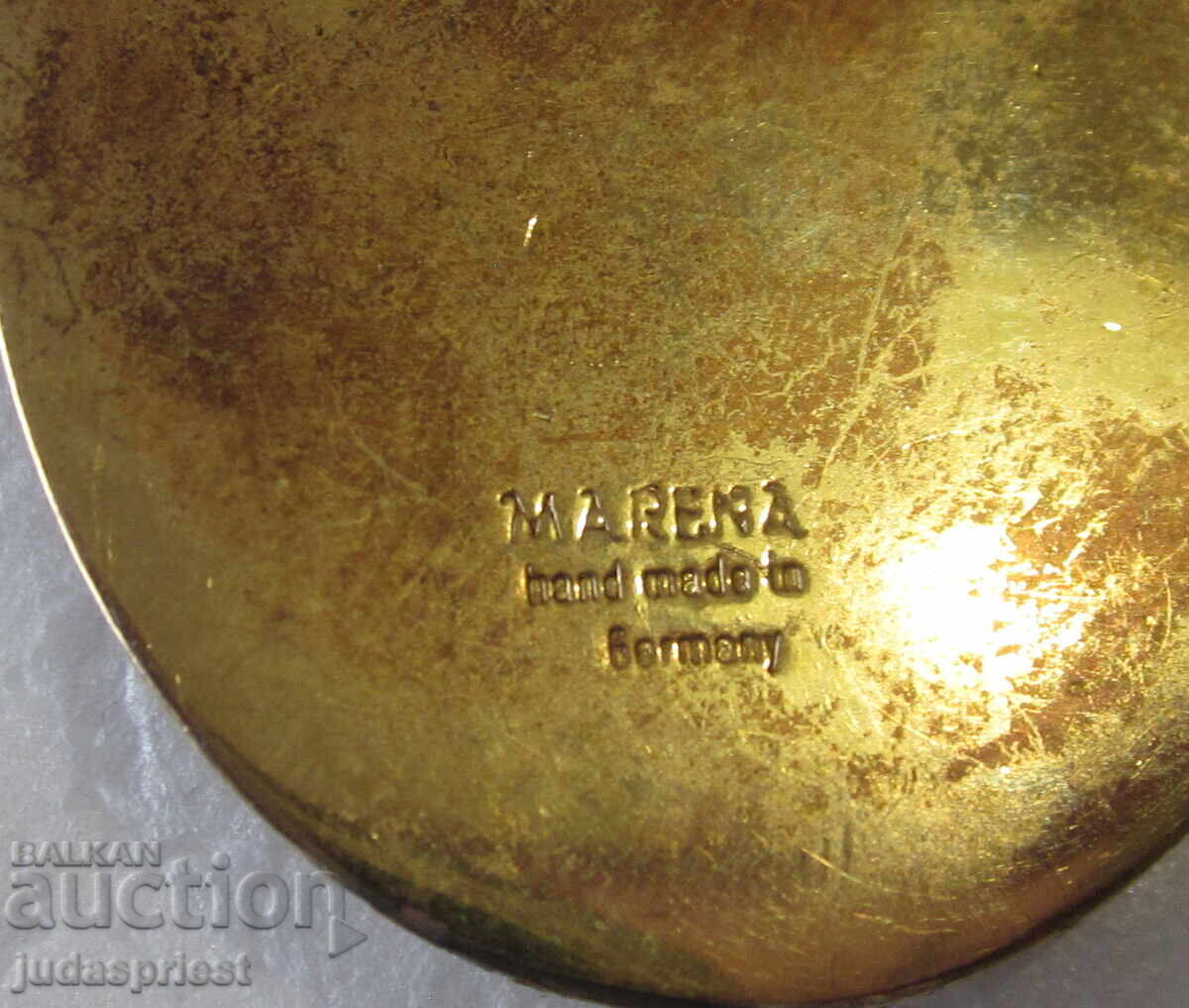 Χειροποίητη Γερμανική γυναικεία επιχρυσωμένη καρφίτσα MARENA - 7