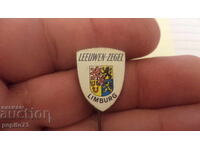 znachka reklamna ,Leeuwen-Zegel, Limburg,