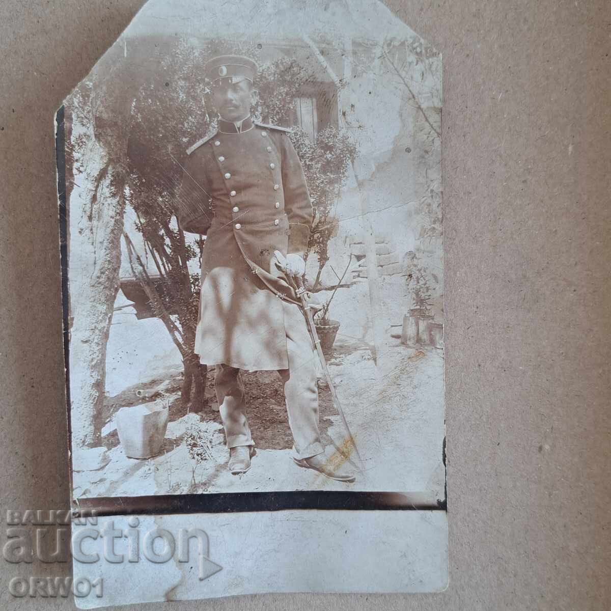 Αξιωματικός ιππέας με σπαθί Πρώτου Παγκοσμίου Πολέμου Βασίλειο Βουλγαρίας