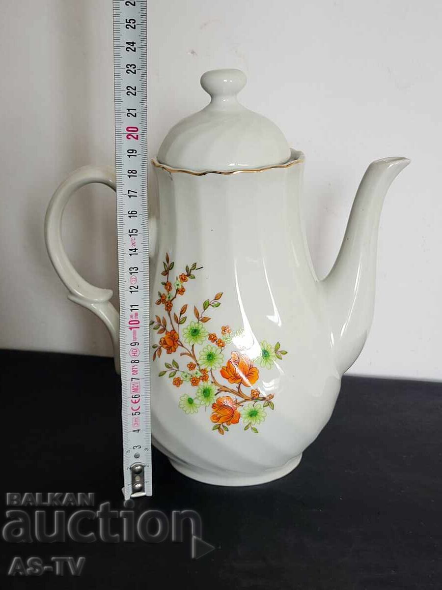 Old porcelain teapot - 5