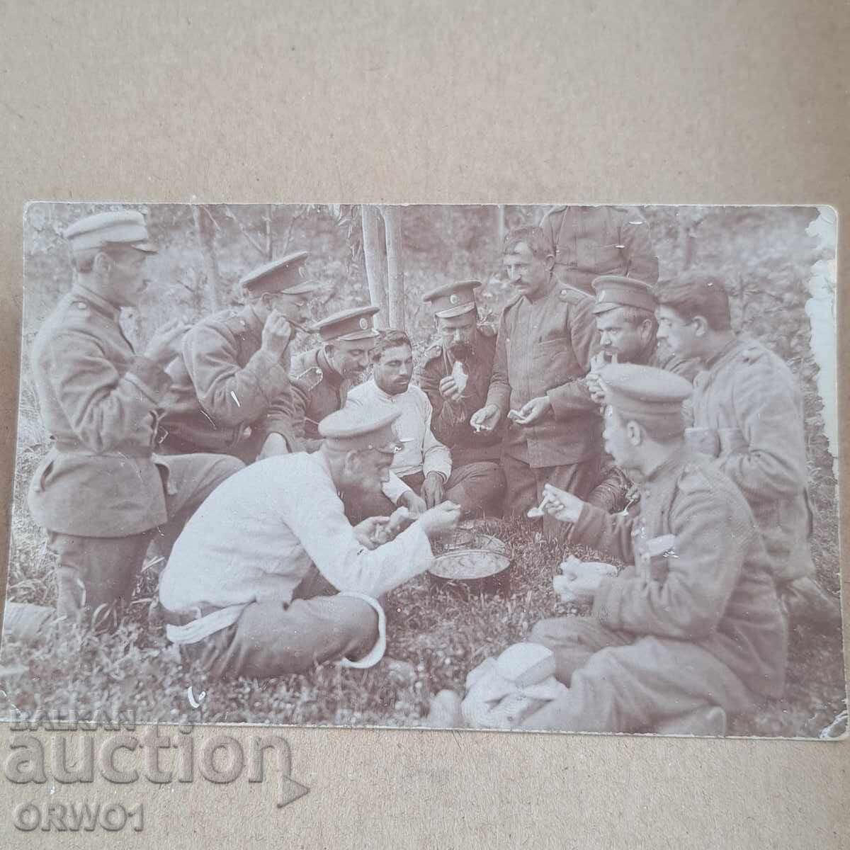 Φαγητό στρατιώτη Πρώτου Παγκοσμίου Πολέμου Βασίλειο Βουλγαρίας