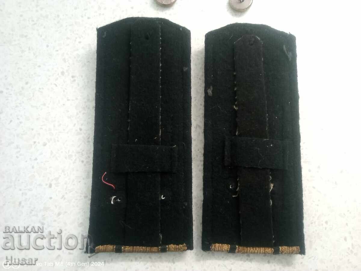 Bulgaria, Marina Militară, epoleți căpitan gradul III - 5