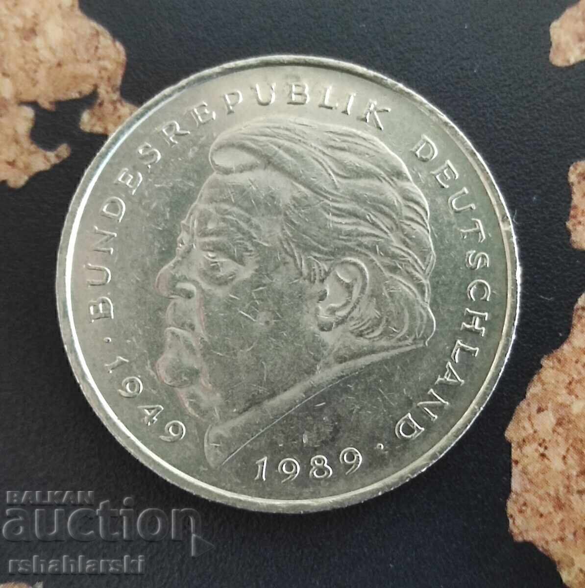Monedă Germania (Comemorativă) 2 mărci "J" [1991] cu preț € 2.50 | 4.89 BGN