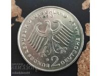 Νόμισμα Γερμανίας (Αναμνηστικό) 2 μάρκα "D" [1990]
