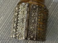 Brățară bulgărească de renaștere argint Săcean / Secean