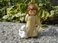 OLD GOEBEL PORCELAIN ANGEL