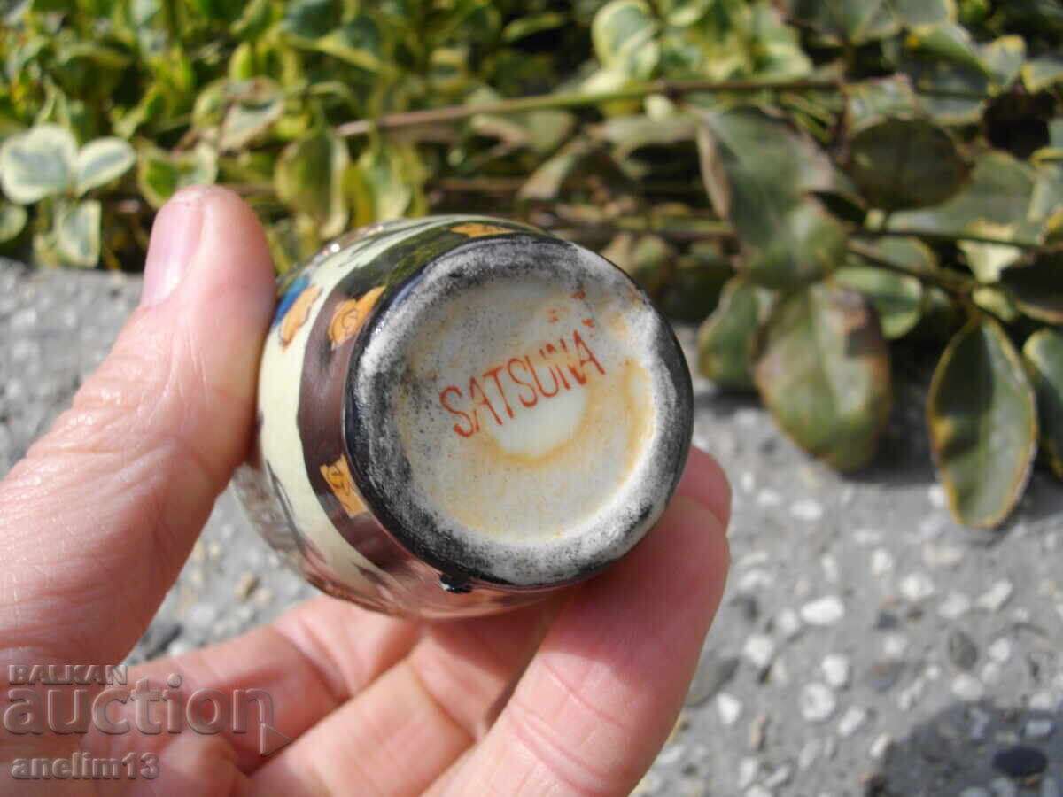 Παράδοση ΠΑΛΙΟ ΧΕΙΡΟΠΟΙΗΤΟ ΖΩΓΡΑΦΙΣΜΕΝΟ ΒΑΖΑΚΙ ΒΑΖΟ ΠΟΡΣΕΛΑΝΗ SATSUMA