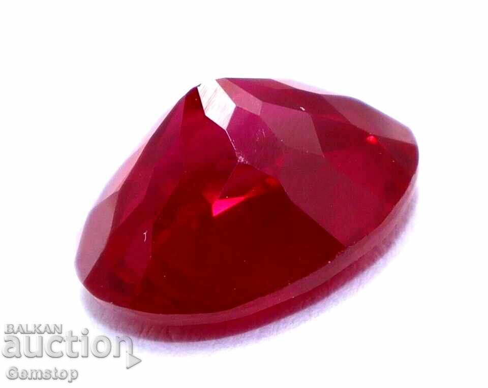 ΒΖΤ! 11.00 καράτια φυσικό ρουμπίνι οβάλ πιστοποιημένο EGL από 1ο! - 5