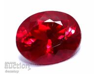 RUBIN NATURAL OVAL DE 11.00 CT! CERTIFICAT EGL DE LA 1$!