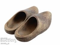 Saboti olandezi tradiționali din lemn clompen