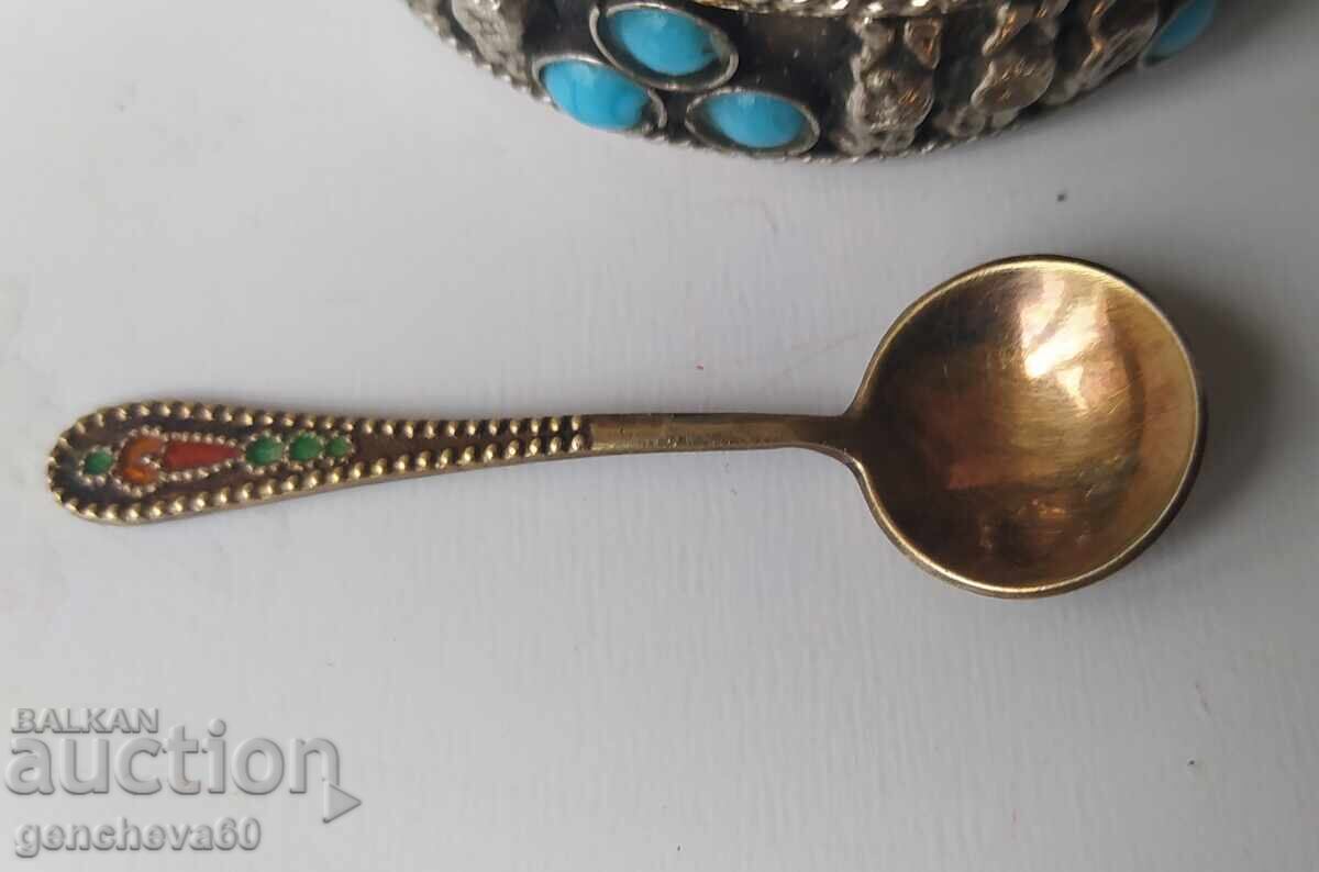 Vintage Russian gold-plated spoon silver 875 with price € 60.00 | 117.35 BGN