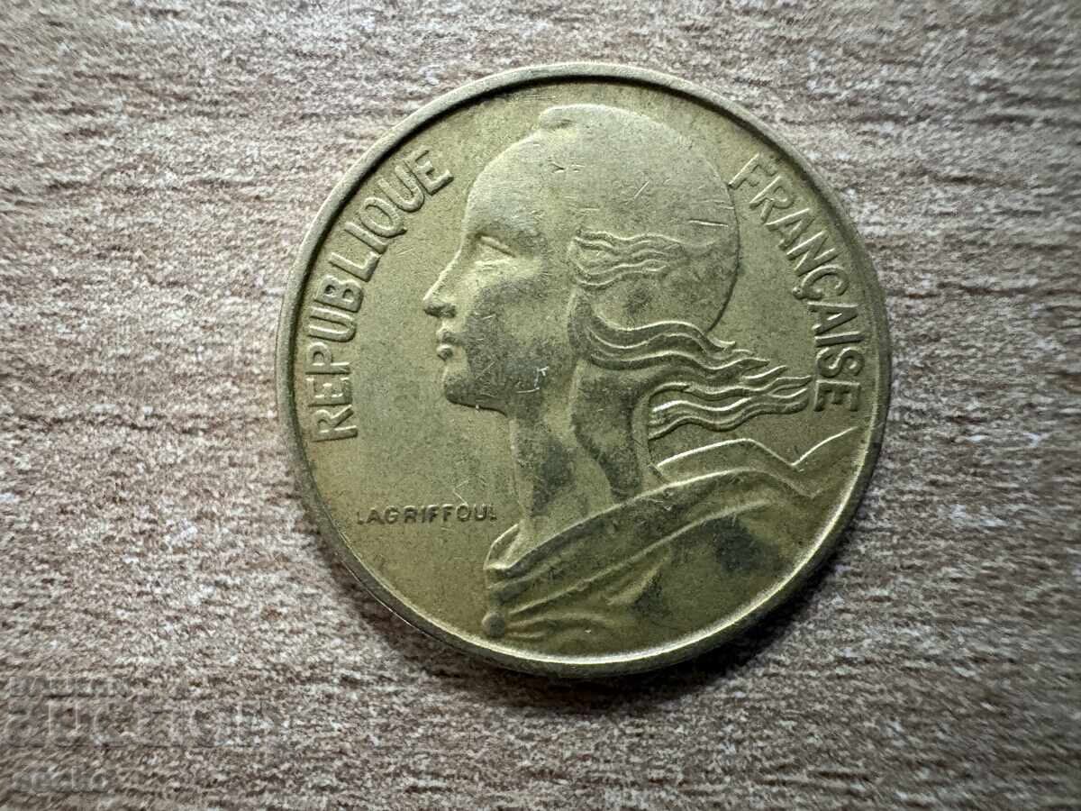 Franța - 10 centime (1967) cu preț € 0.10 | 0.20 BGN