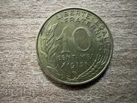 France - 10 Centimes (1973)