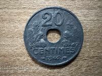 Franța - 20 de cenți (1942)
