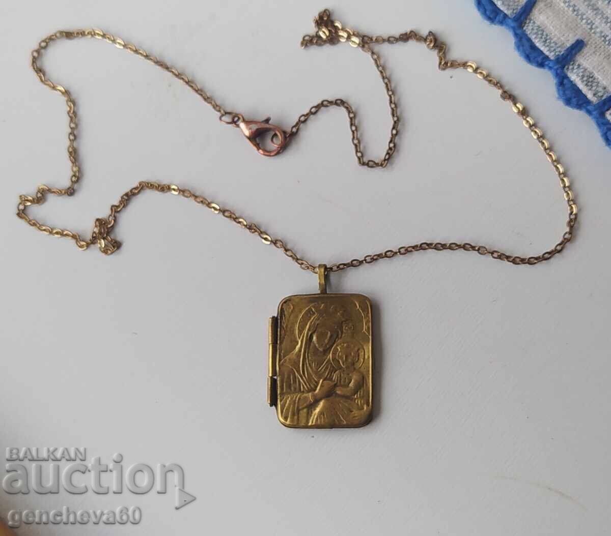 Livrarea Icoană ortodoxă veche din bronz