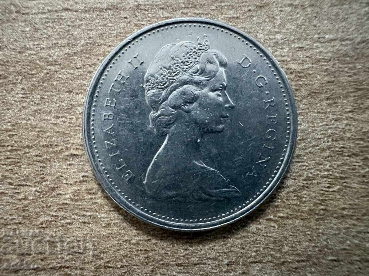 Canada - 25 cenți (1975) cu preț € 0.35 | 0.68 BGN