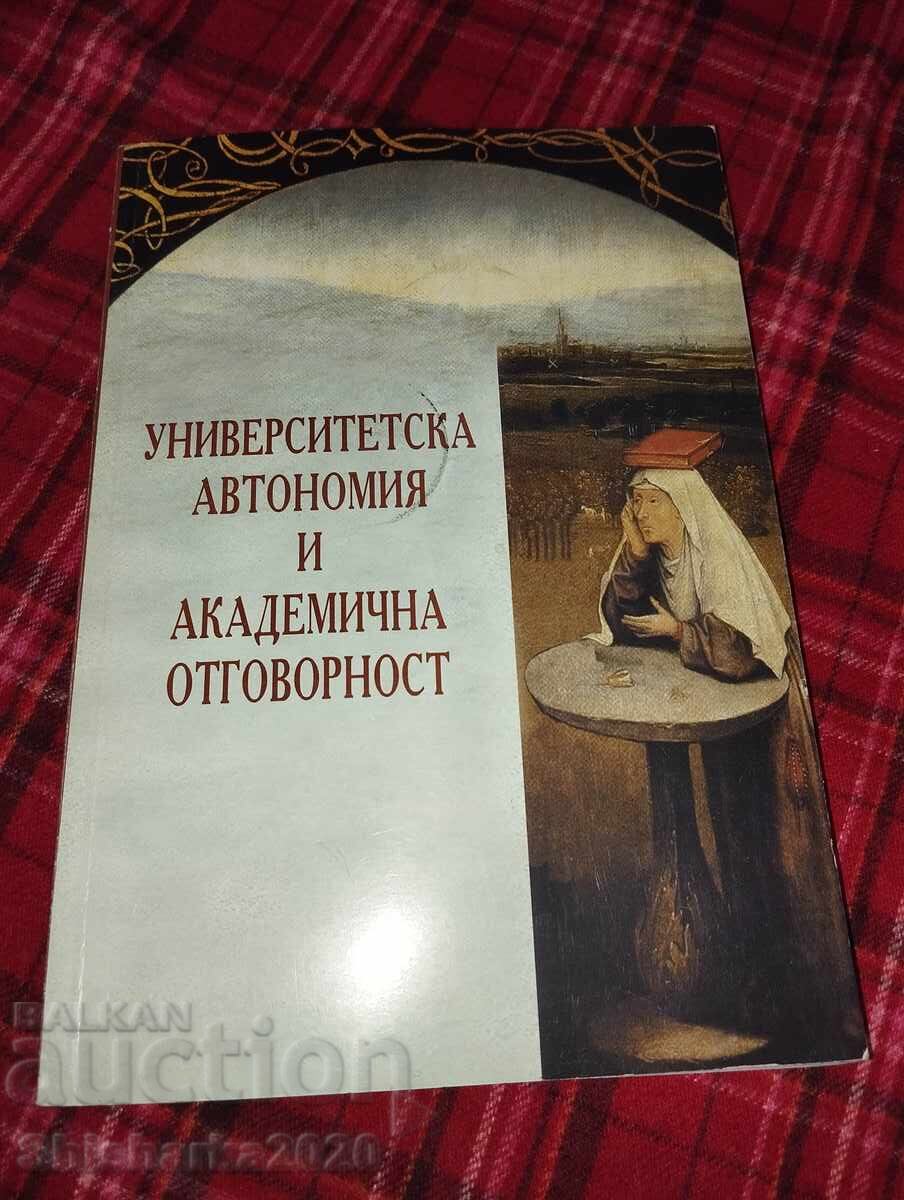 Autonomie universitară și responsabilitate academică