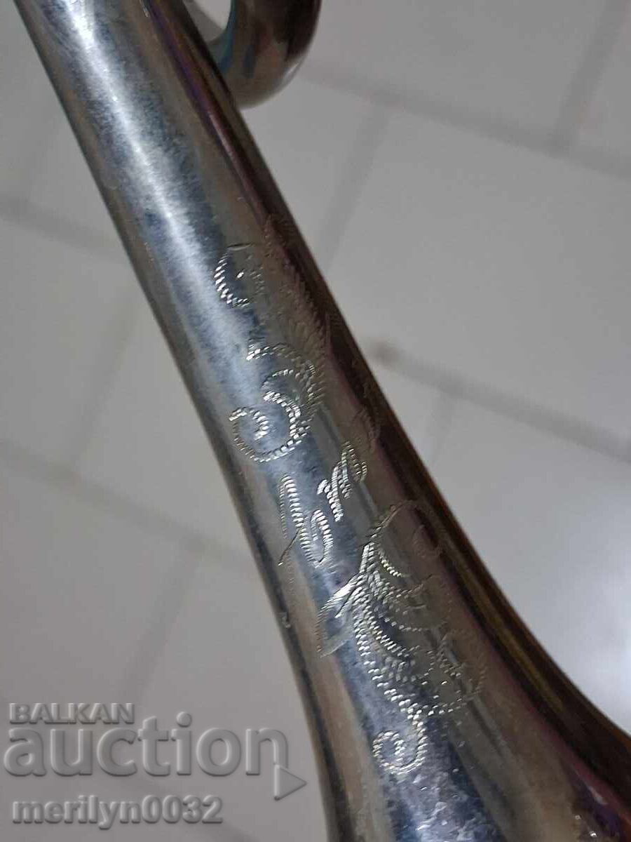 Instrument muzical de suflat trompetă AMATI mignon exponat publicitar mostră - 5
