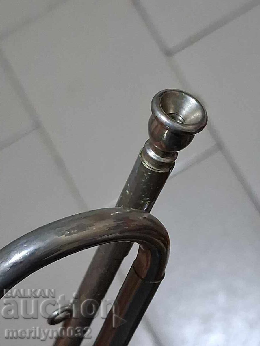 Instrument muzical de suflat trompetă AMATI mignon exponat publicitar mostră - 6